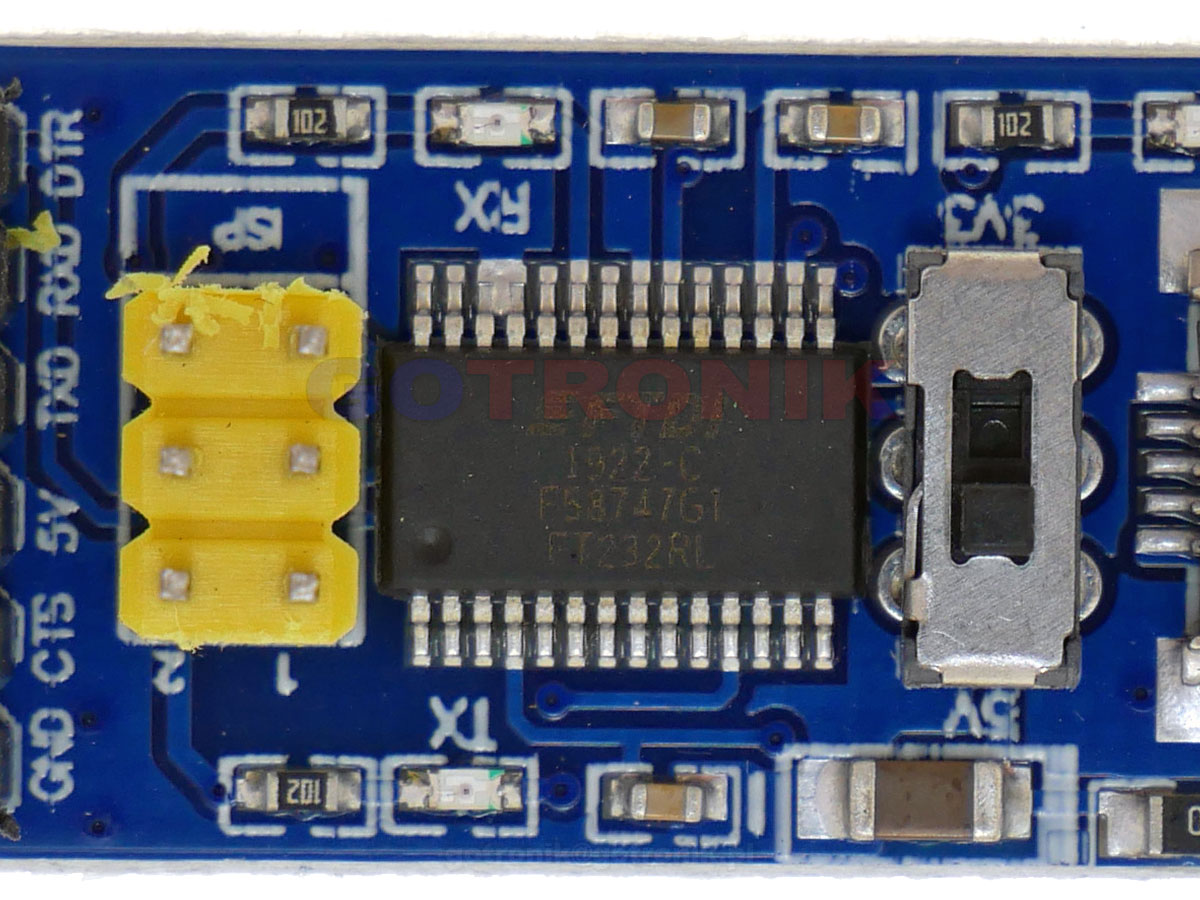 Konwerter mini USB na UART FT232RL FTDI RBS060 RBS-060