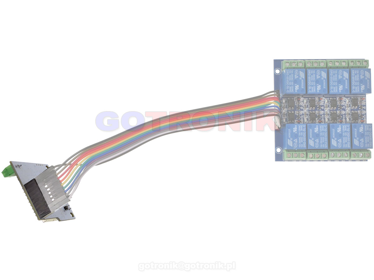 Sterownik LAN do modułów z przekaźnikami 8/16 wyjść RBS062 RBS-062