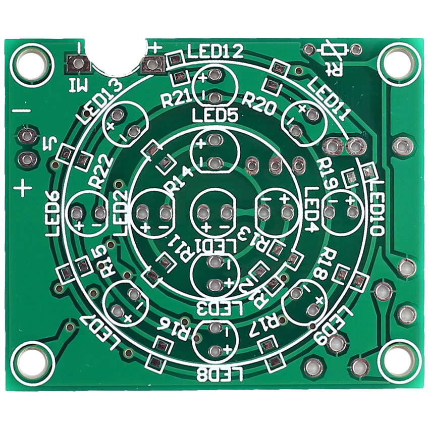 Efekt świetlny LED - świeczki na torcie zestaw do samodzielnego montażu KIT/DIY RBS065 RBS-065