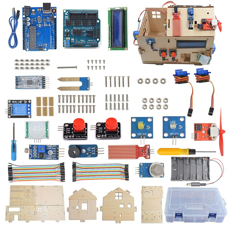 Smart Dom zestaw edukacyjny z Arduino RBS-153 RBS153