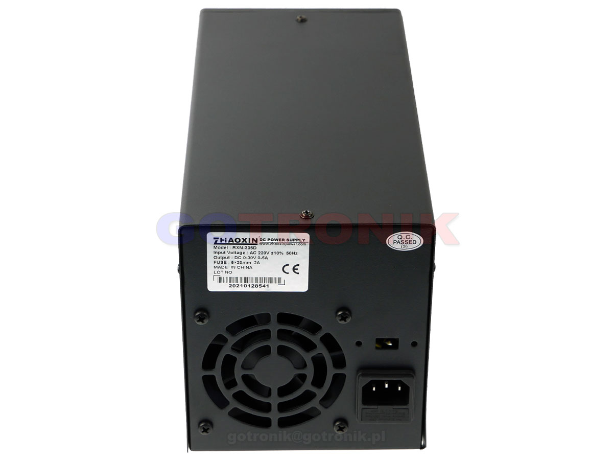 RXN-305D BLACK 2 zasilacz laboratoryjny 0-32V 0-5A 160W