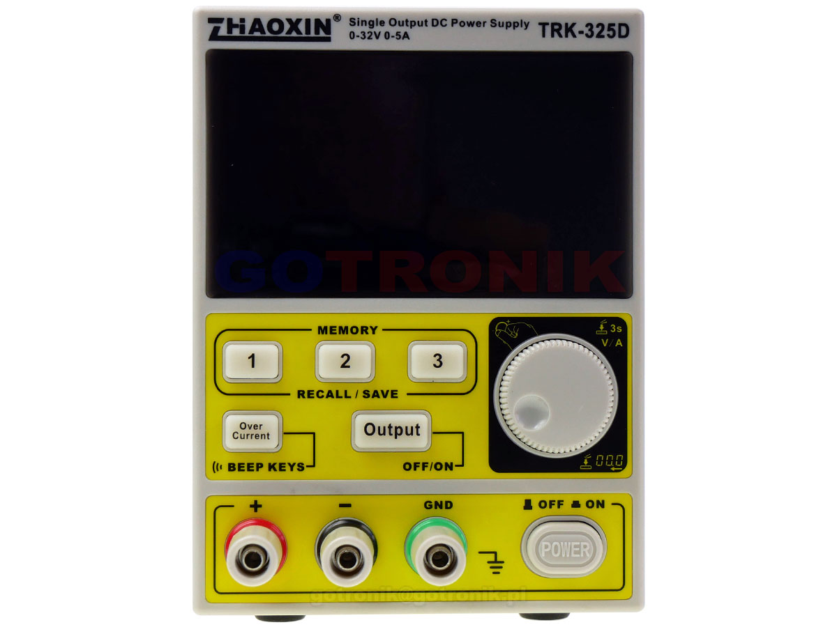 TRK-486D Zhaoxin zasilacz laboratoryjny 48V 6A 288W regulowany Zaoxin TRK486D