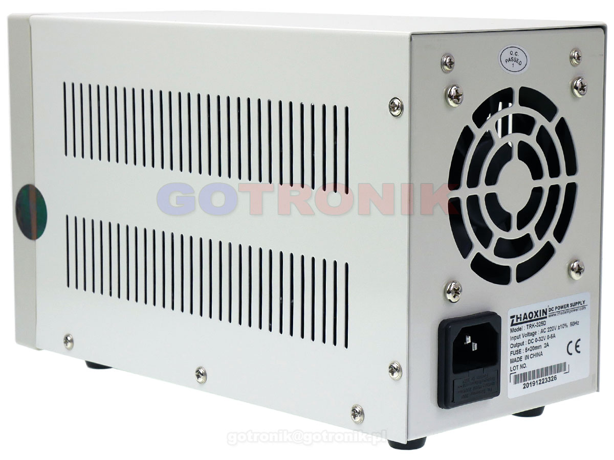 TRK-486D Zhaoxin zasilacz laboratoryjny 48V 6A 288W regulowany Zaoxin TRK486D