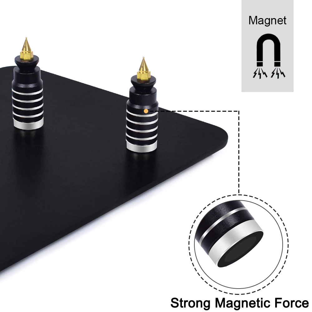 Uchwyt montażowy magnetyczny do PCB x4szt.