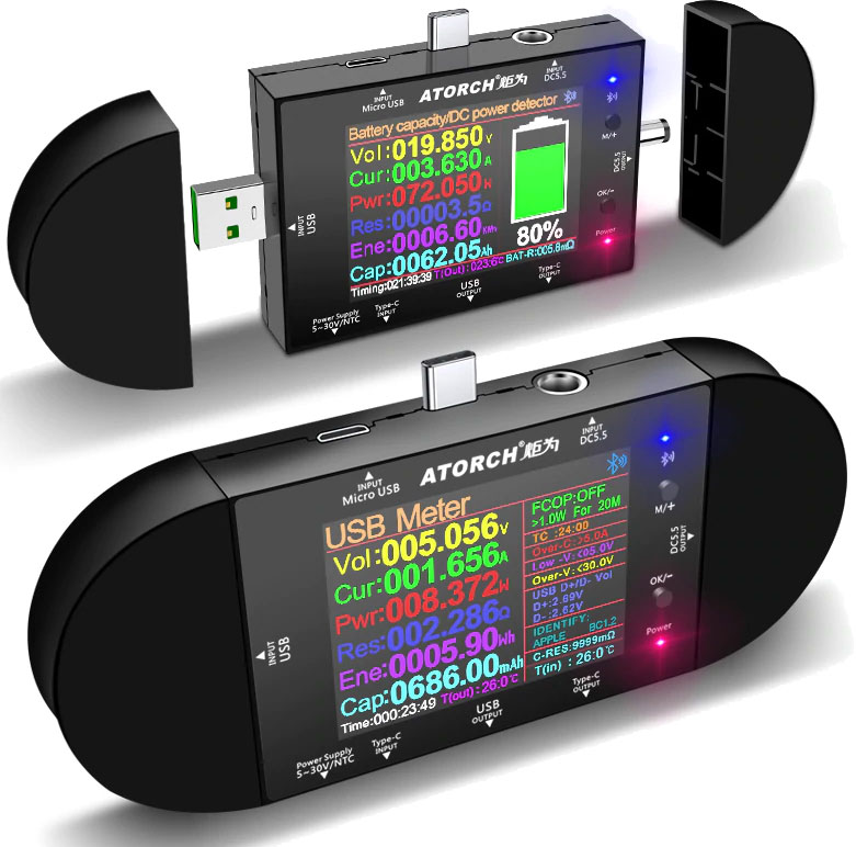 UD24 wielofunkcyjny miernik DC USB ELEK-206 ELEK206 