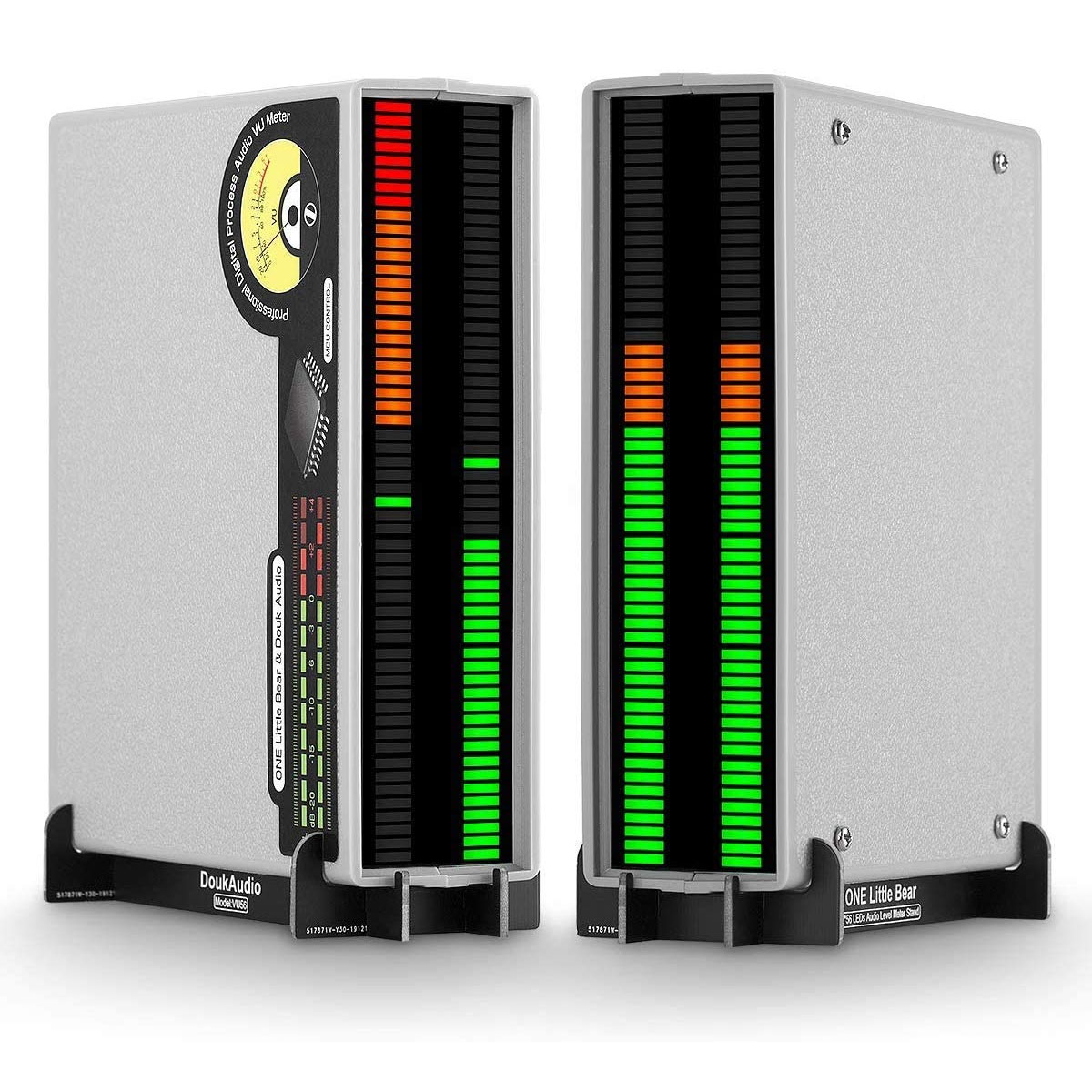 VU meter wskaźnik wysterowania LED audio stereoo