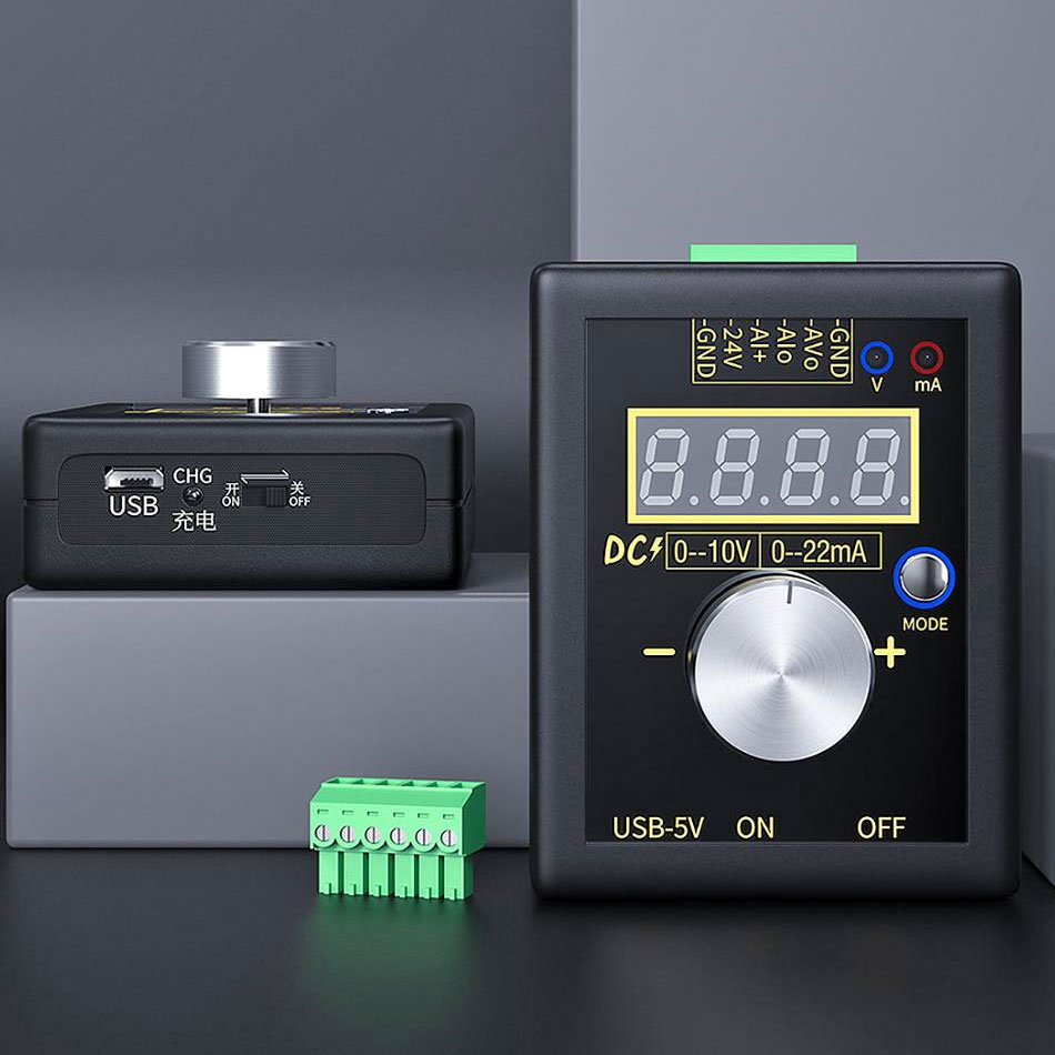 Fnirsi SG-002 przenośny kalibrator zadajnik 0-22mA 0-10V