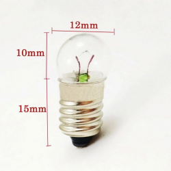 Mini żarówka 2,5V biała ciepła do doświadczeń DIY
