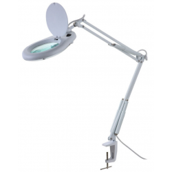 Lampa z lupą x80 LED 15W biała do blatu ZD-129A