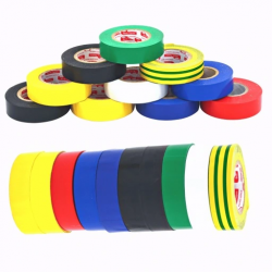 Zestaw taśm izolacyjnych kolorowych PVC 15x10m 10 sztuk